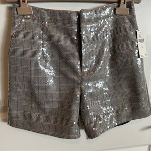Maeve sequin shorts